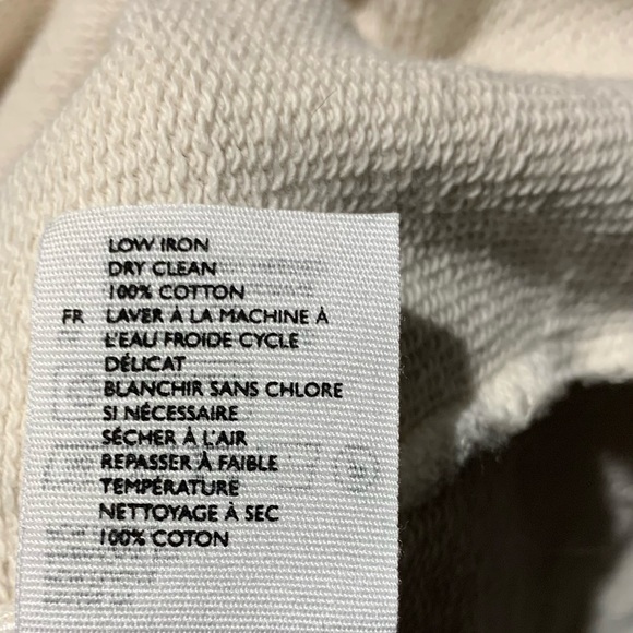 COS Cream Mock neck tunic sweater - Picture 5 of 5